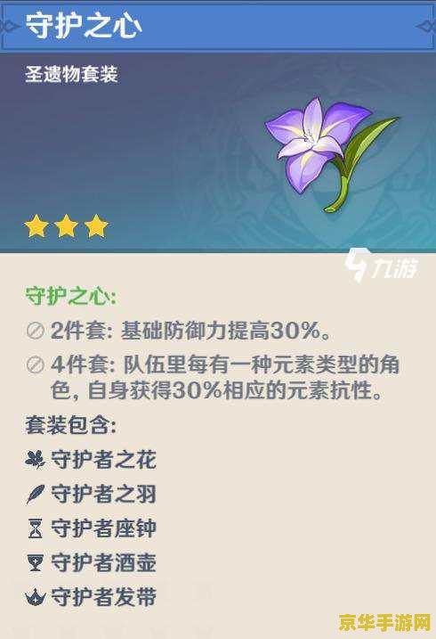 原神守护之心套装