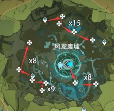原神风车菊位置图