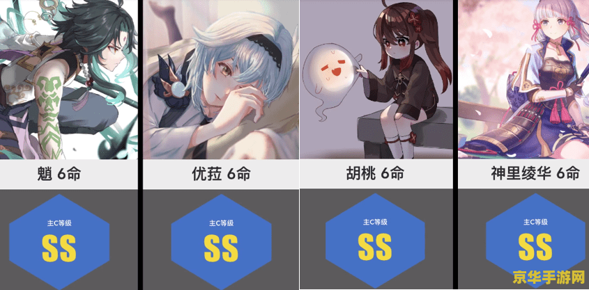 原神四星主c角色排行