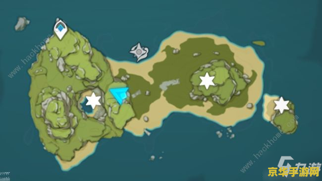 原神危危岛星星位置