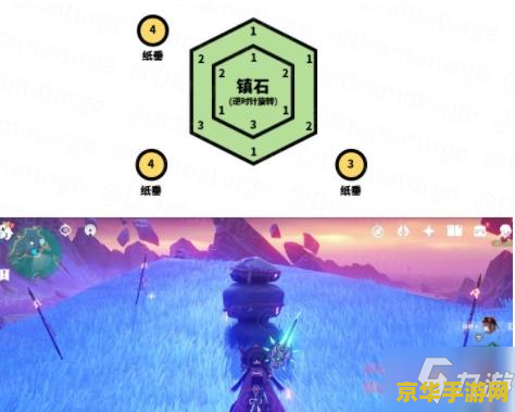 原神清籁岛拍摄画片越石村