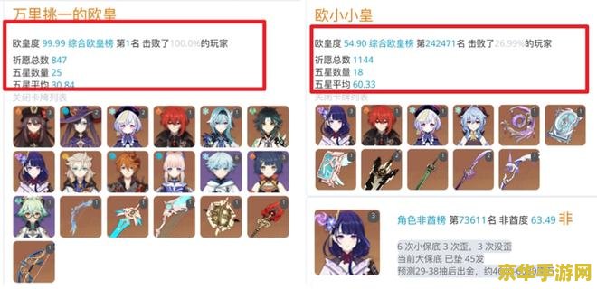 原神抽卡出金普遍规律