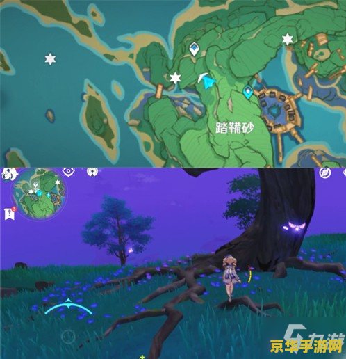 原神雷樱树位置地图