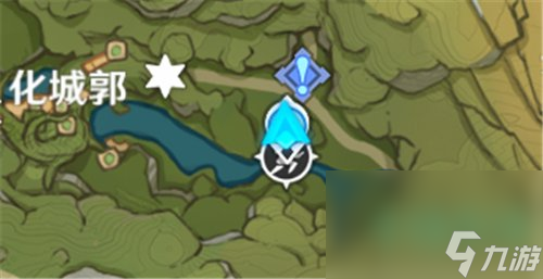 原神被草缠住的石头