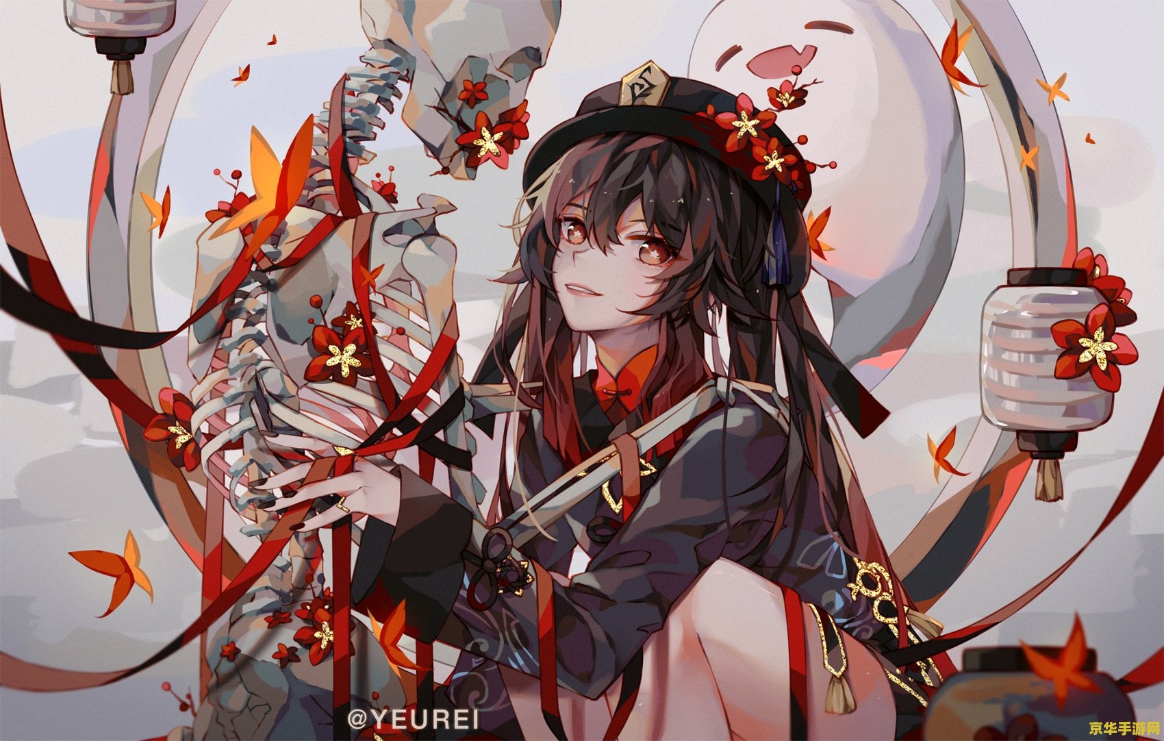 原神电脑桌面壁纸钟离