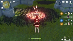 原神踩上去发光的圆盘