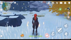 原神雪山踩石头顺序