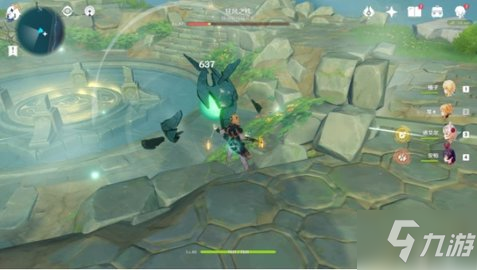 原神千风神殿旁边的宝箱