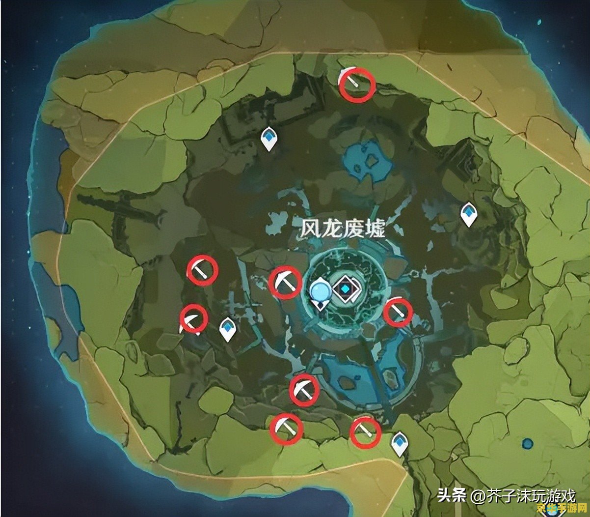 原神白铁块路线图