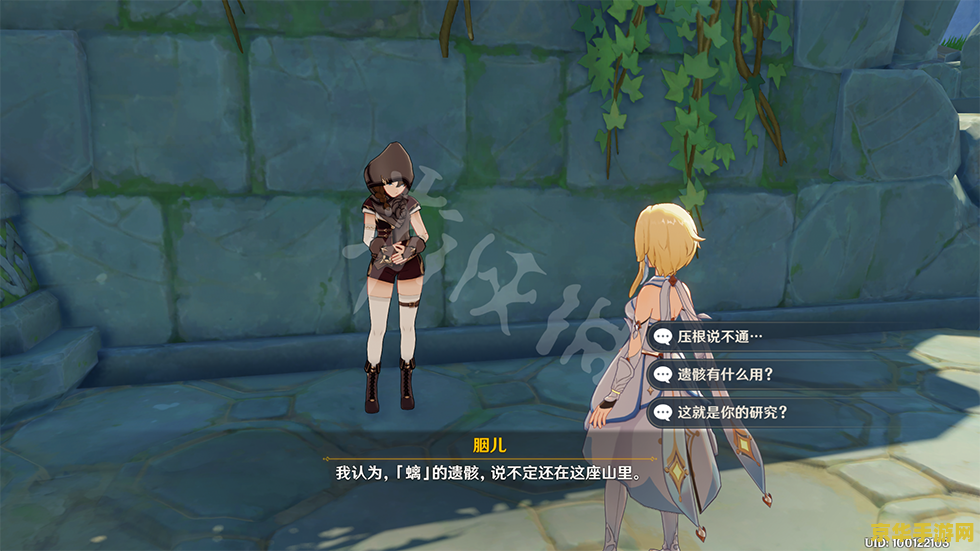 调查遗迹奇怪的石头原神