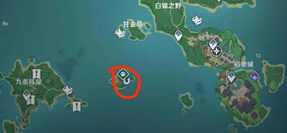 原神钓鱼点锖假龙