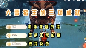 原神大雪猪王位置