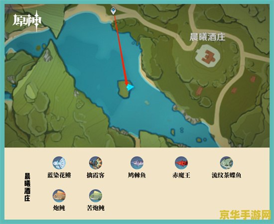 原神钓鱼地点汇总一览
