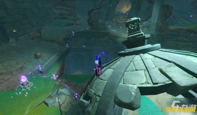 原神供奉栖木继电石解谜