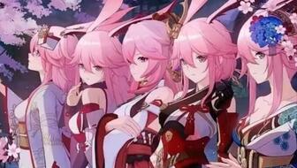 原神八重神子素描画 原神八重神子素描画