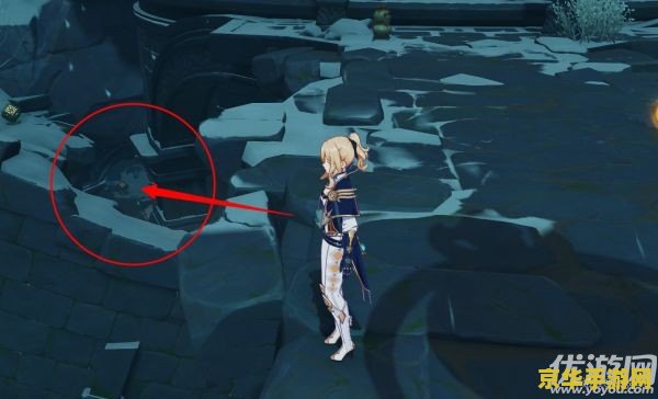 原神龙脊雪山石碑