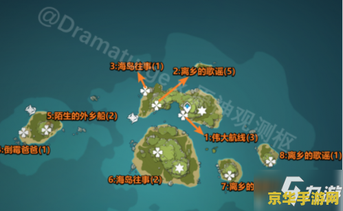 原神海螺海岛往事位置