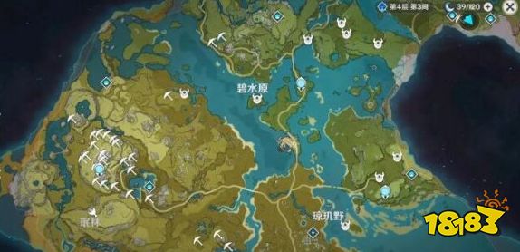 原神蒙德白铁矿分布