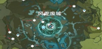 原神风神瞳风啸山坡