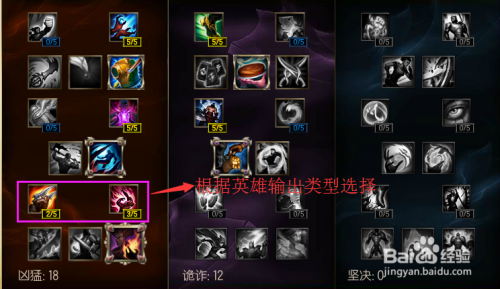 英雄联盟天赋咋调