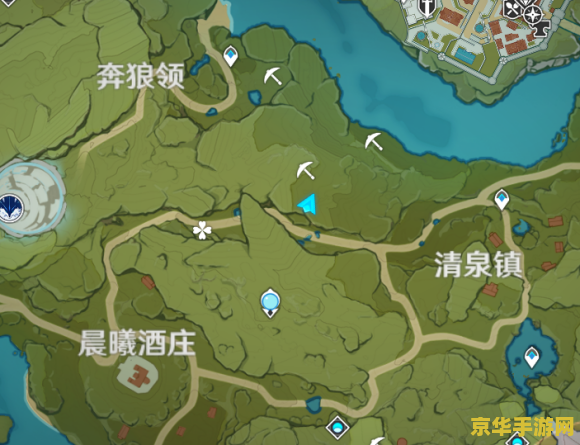 原神蒙德地区地隆林位置