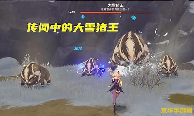 原神雪山猪王成就