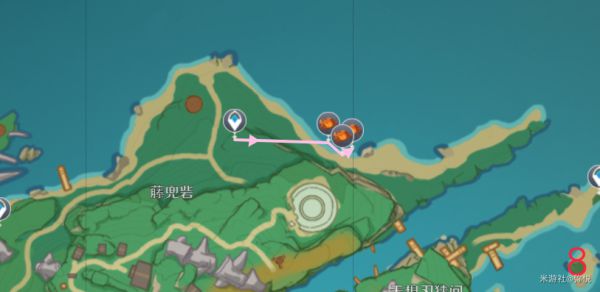 原神稻妻钓鱼地点位置