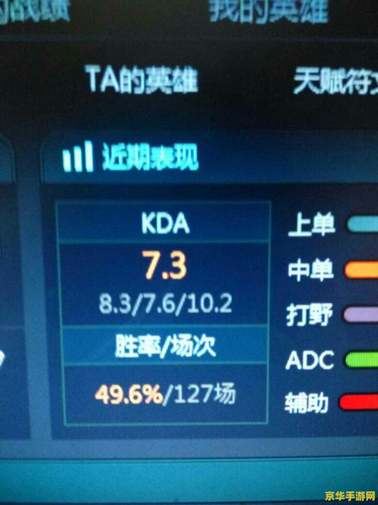 英雄联盟kda如何计算