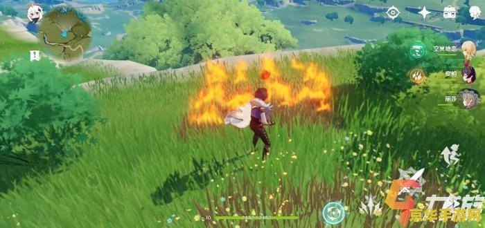 原神烈焰花花蕊能干啥