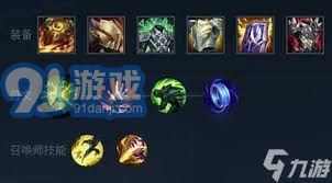 英雄联盟蛇女能出几个装备