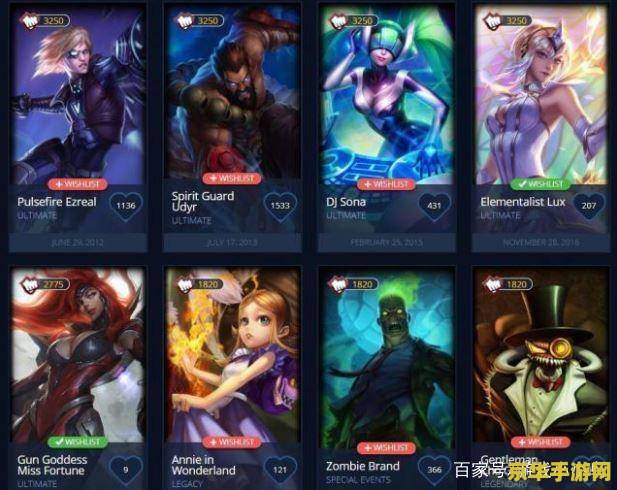 英雄联盟一套皮肤多少钱