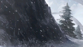 原神中的龙脊雪山