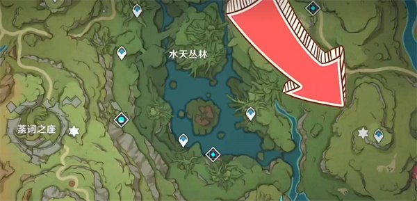 原神地灵龛离月位置在哪里