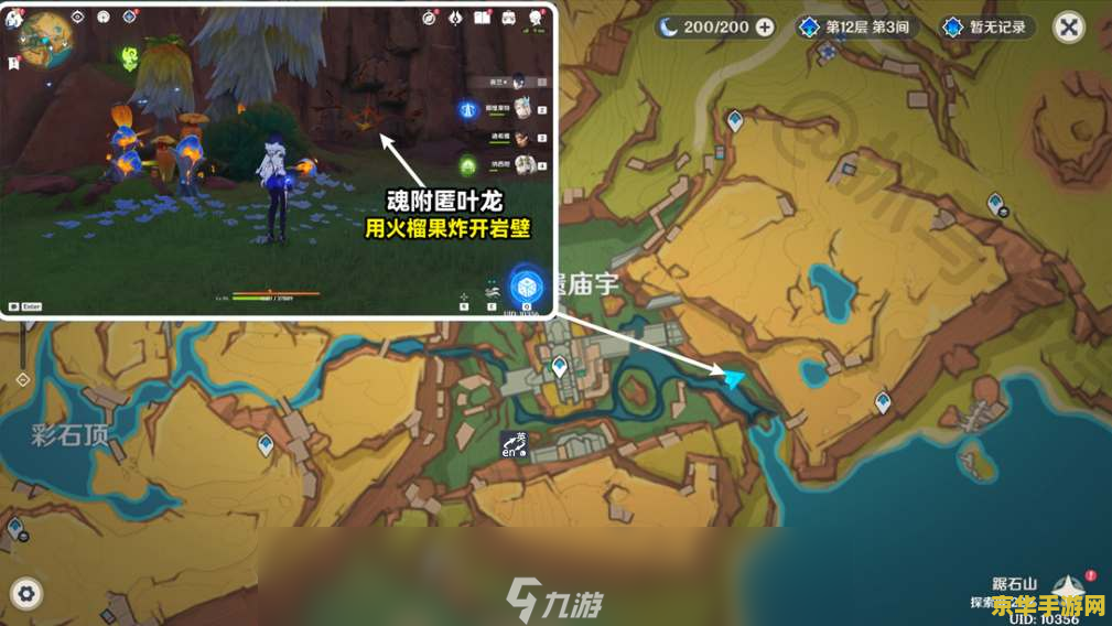 原神老石采集不到