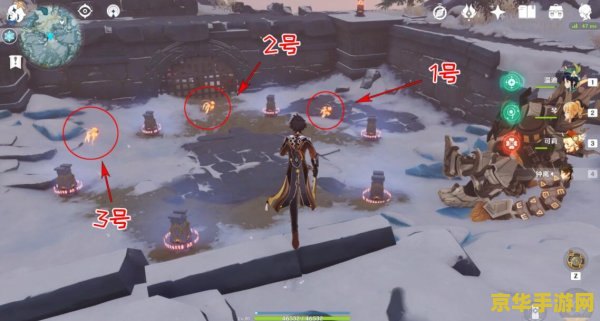 原神覆雪之路七天神像怎么上去