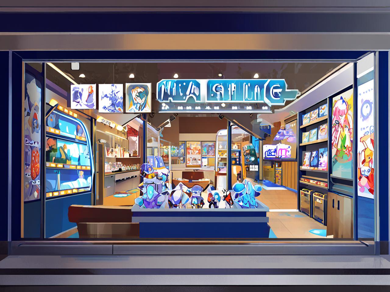 原神联动主题店，探索未来科技与幻想世界的奇妙碰撞