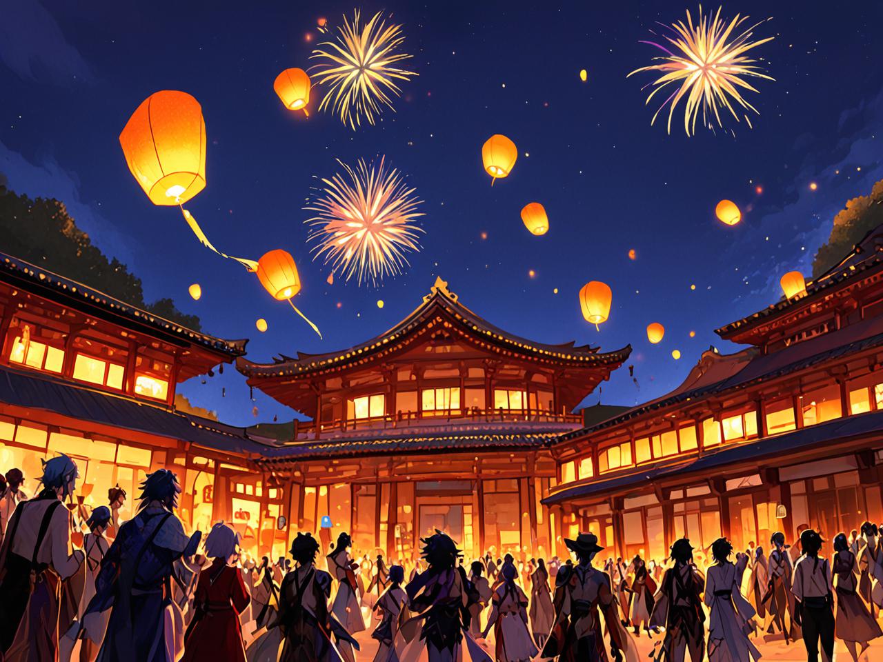 2024年原神海灯节，一场东方神话与现代科技的完美融合