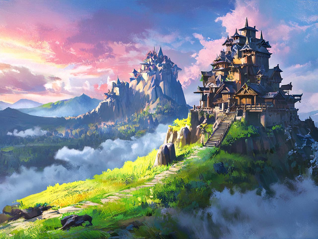 探索原神稻妻城的独特魅力，揭秘如何登上最高处