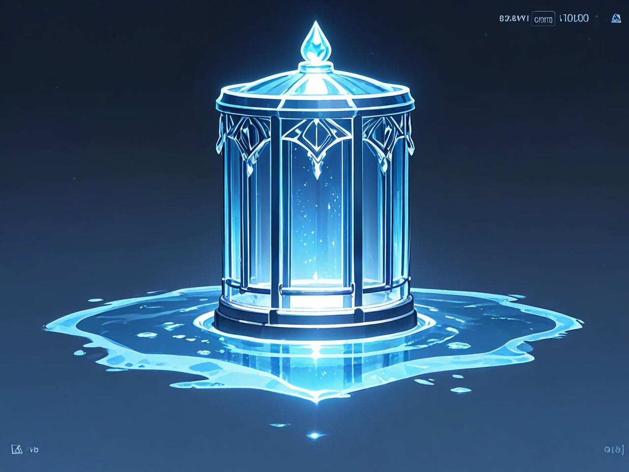 原神，雪山水坑底部的神秘牢笼