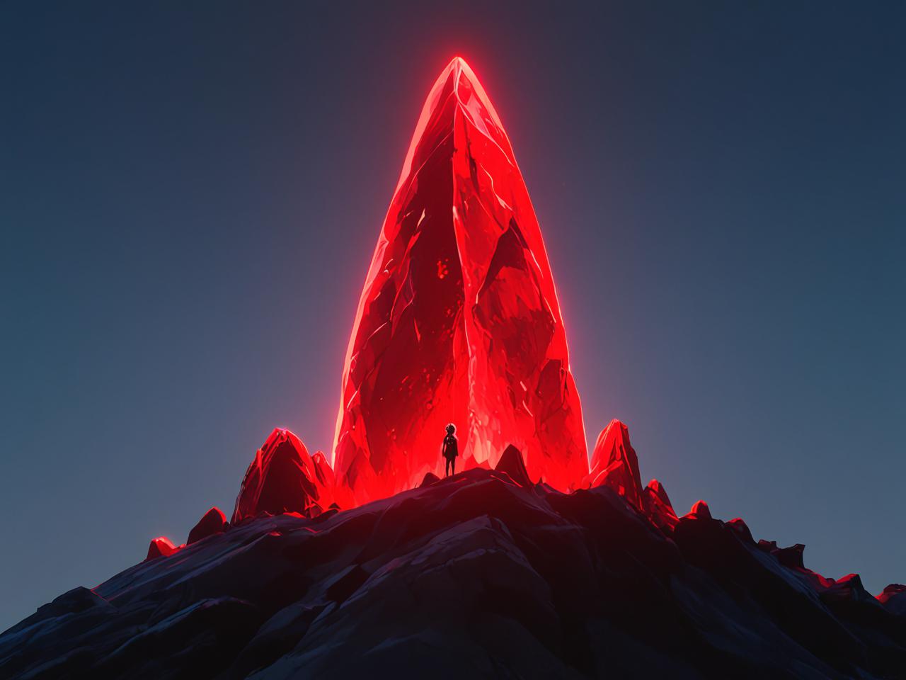 原神山中之物，探寻山顶赤红之石的奥秘