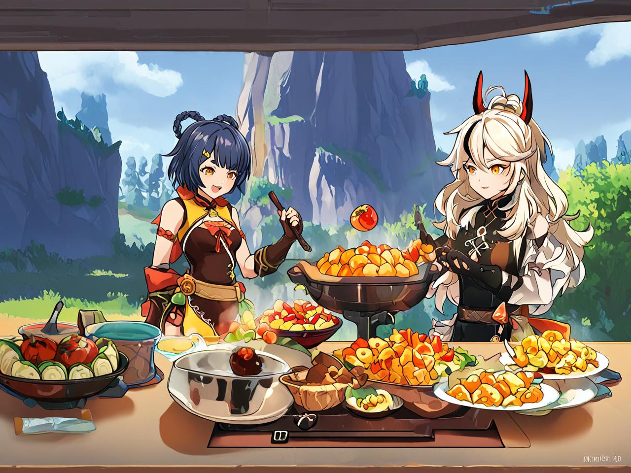 探索神秘美食秘境，原神中的冒险新挑战