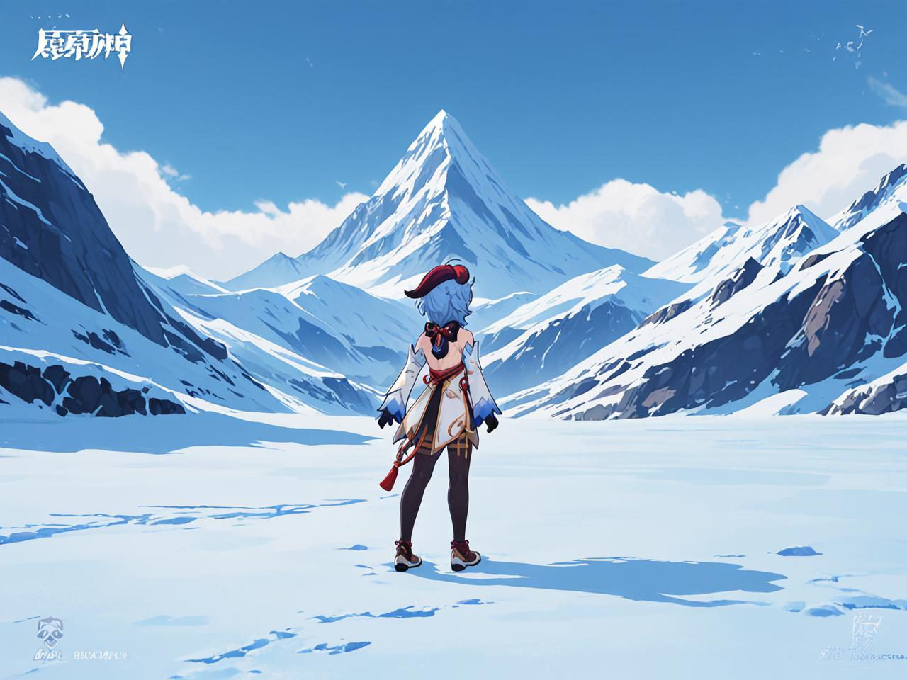 原神，探索神秘雪山，解锁丰厚雪中宝藏