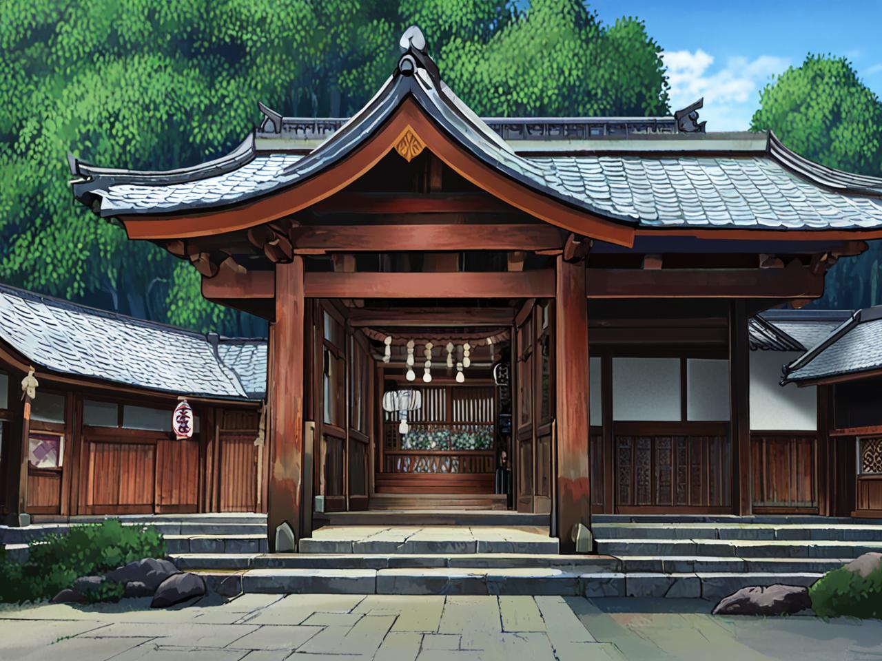 原神中的神秘之地，原神村东北方的荒废神社