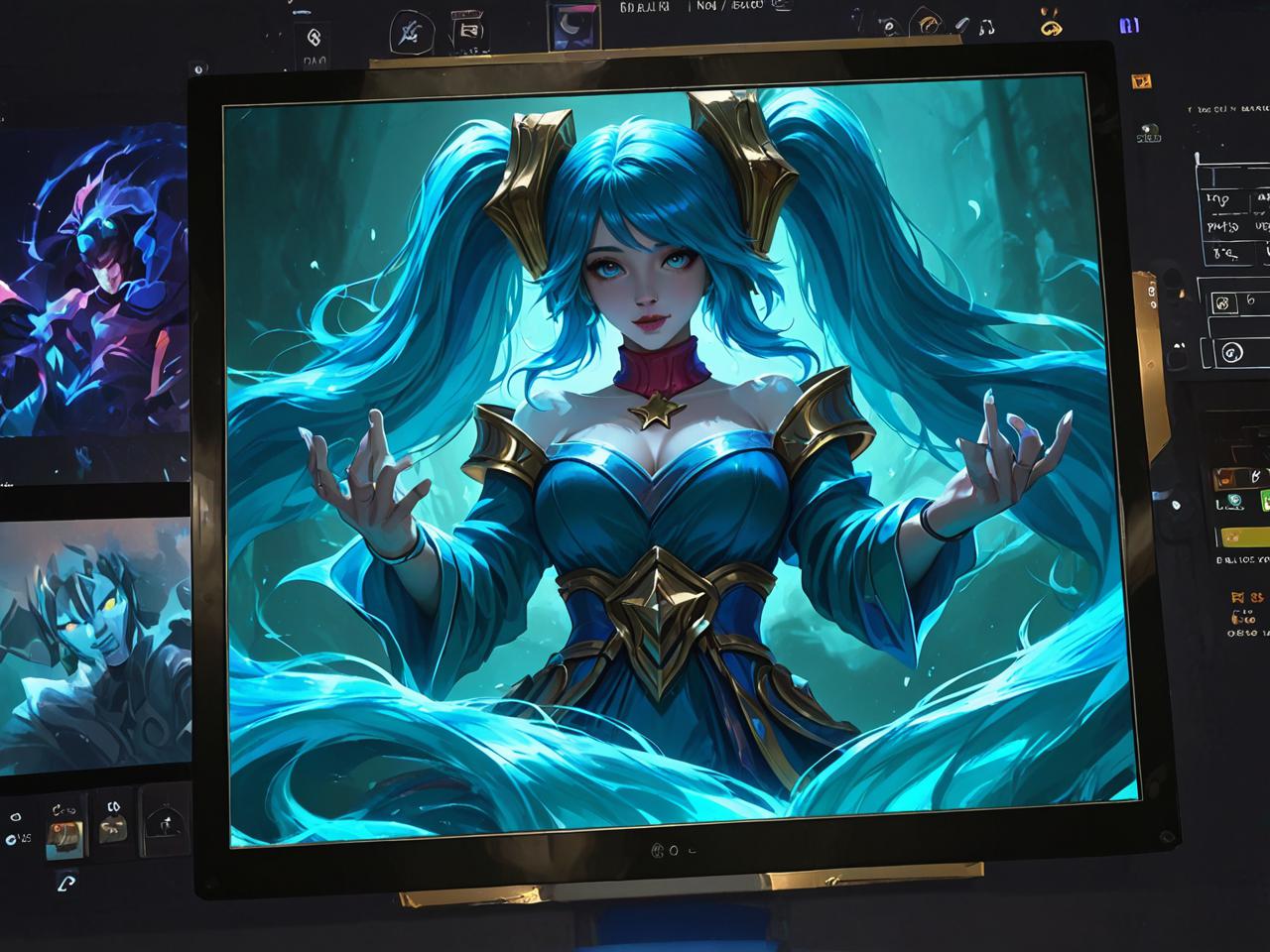 召唤师如梦，揭开英雄联盟中神秘角色—娑娜的秘密