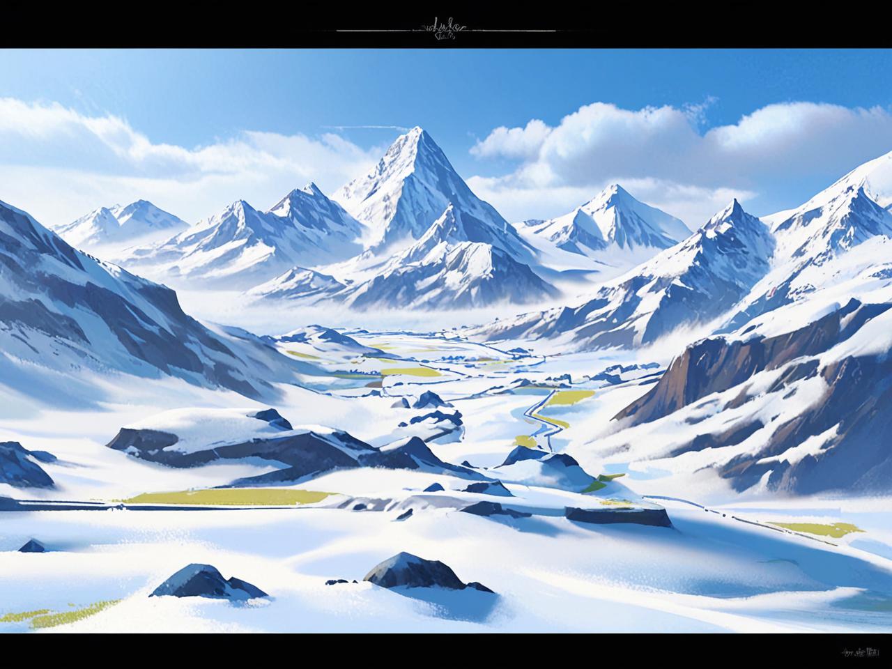 原神雪山地图的秘密秘境探索指南