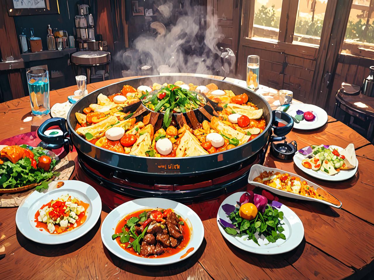 原神，神秘的美食探索之旅