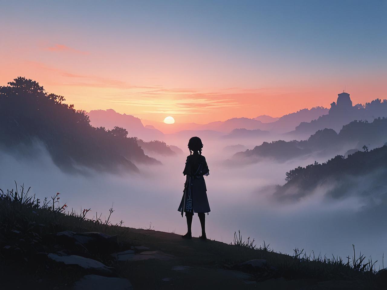原神·雾海纪行 第二天，晨曦与迷雾中的冒险
