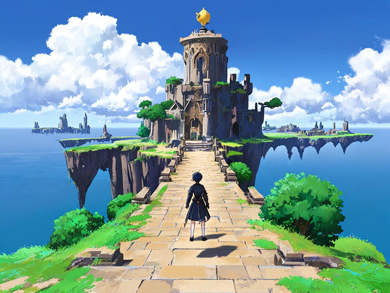 原神，探索神秘岛屿之路