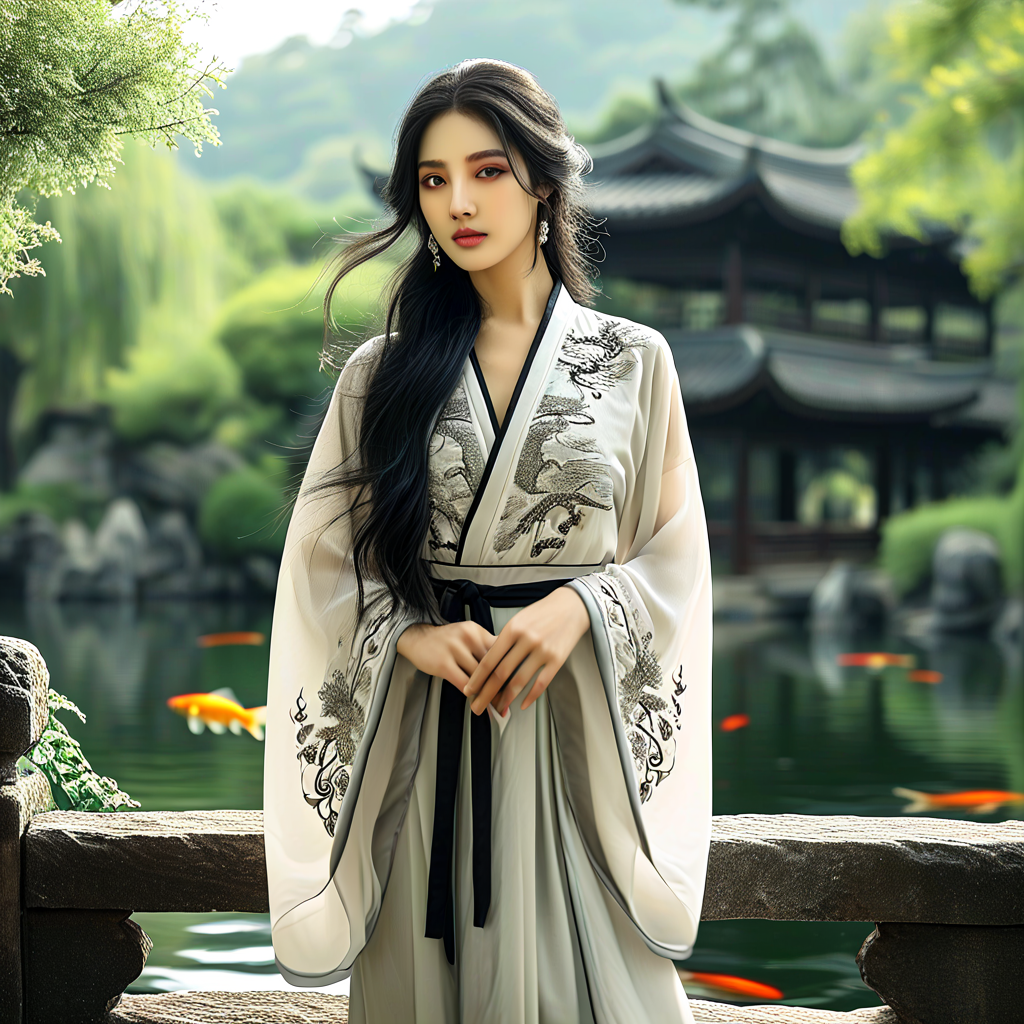 Qwen原创探索原神中的神秘钓场，寻觅锖假龙的钓鱼秘籍