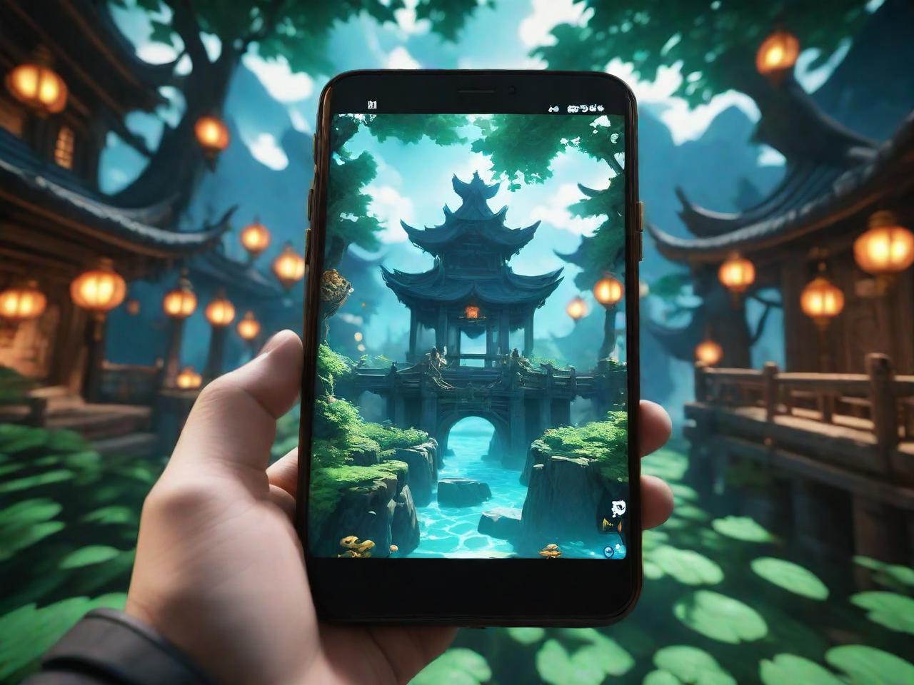 原神手机端摄影体验，探索神秘世界的新视角
